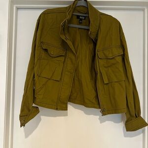 a.n.a Olive Green Jacket